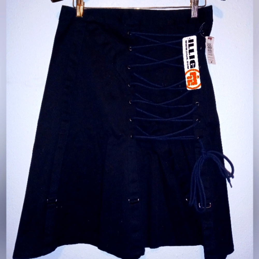 Hot Topic ILLIG Goth Skirt M